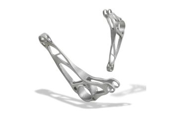 Elbow lever cast aluminium