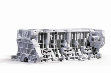 Engine Block cast aluminium